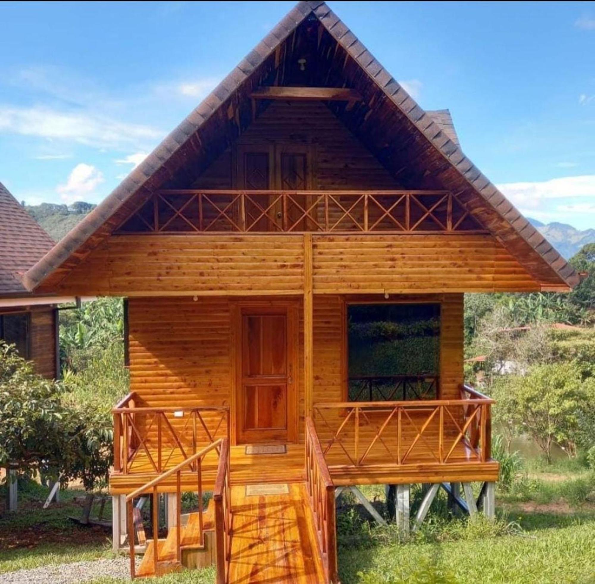 Cabanas La Laguna Cartago Esterno foto